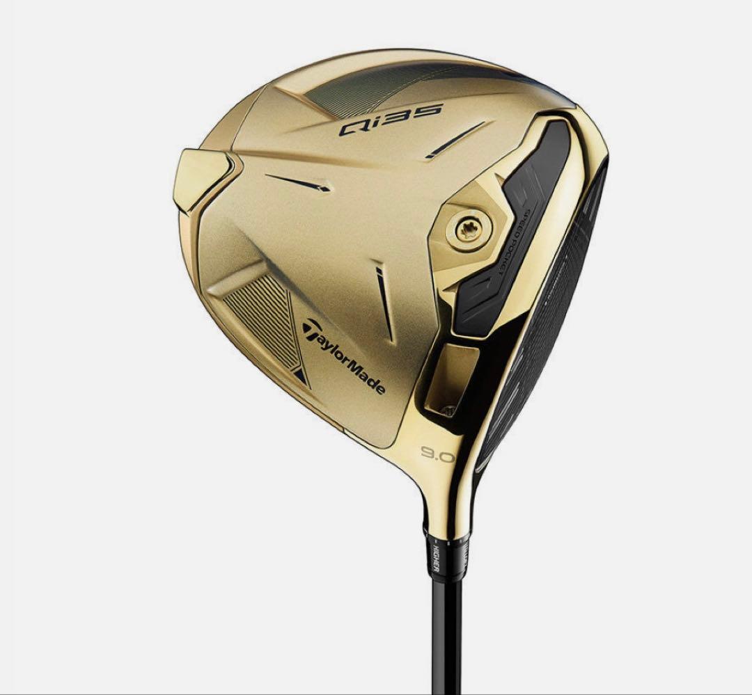 新品 テーラーメイド 限定 Qi35 ドライバー ゴールド 日本仕様 10.5