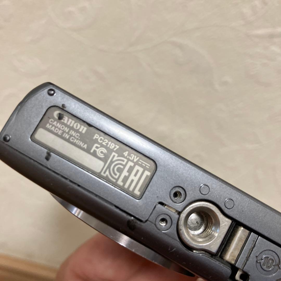 ジャンク品 Canon コンパクトデジタルカメラ PC2197 IXY150