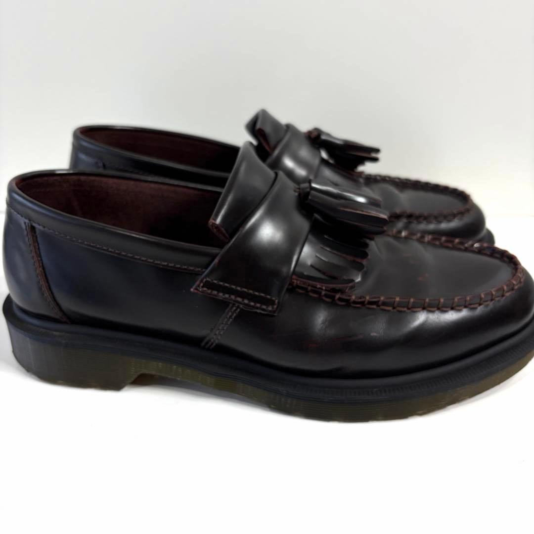 【美品】ドクターマーチン エイドリアン タッセルローファー チェリーレッド