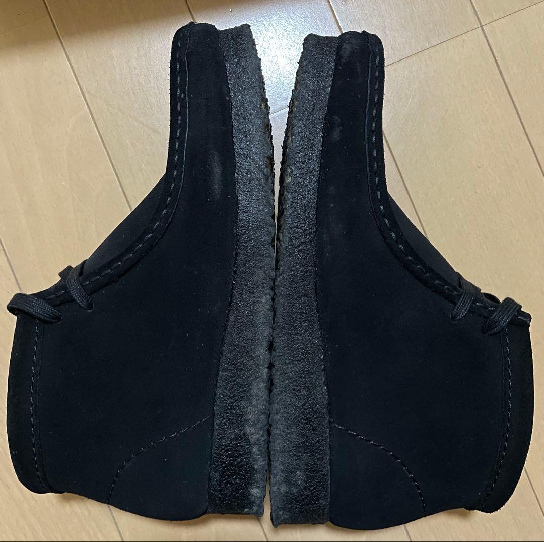 CLARKS Wallabee Boot ブラック UK4.5