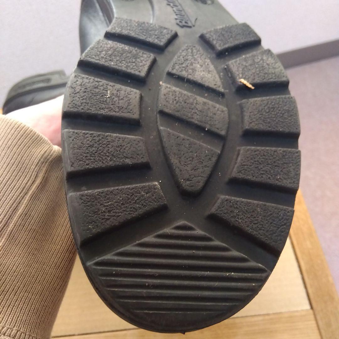 サイドゴアブーツ ブラック レザー