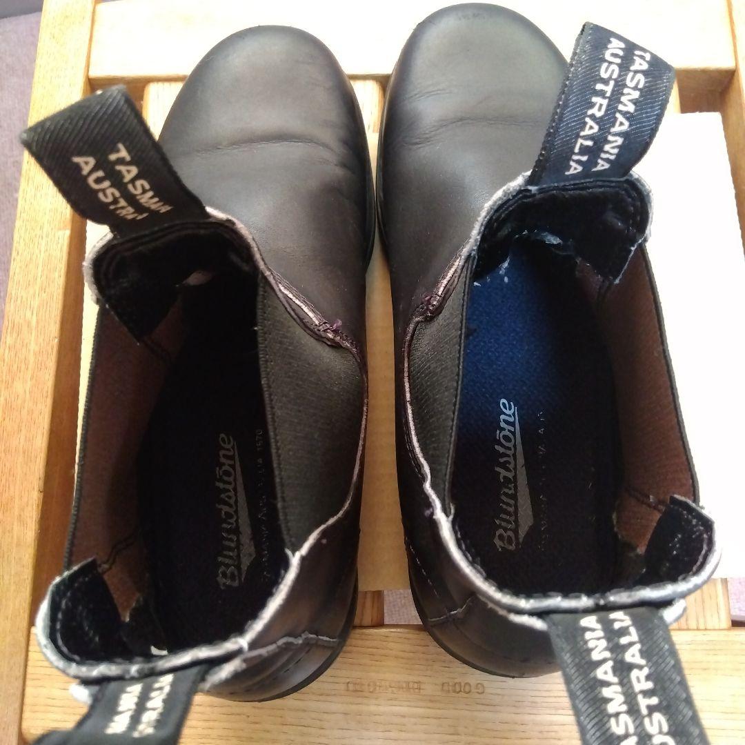 サイドゴアブーツ ブラック レザー