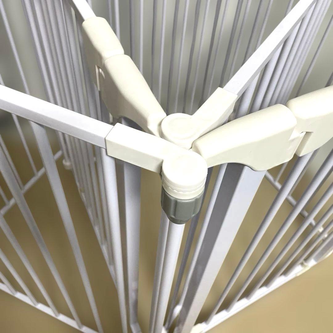 えびす　【2セット】Pecocochi 犬用サークル 8枚セット ホワイト