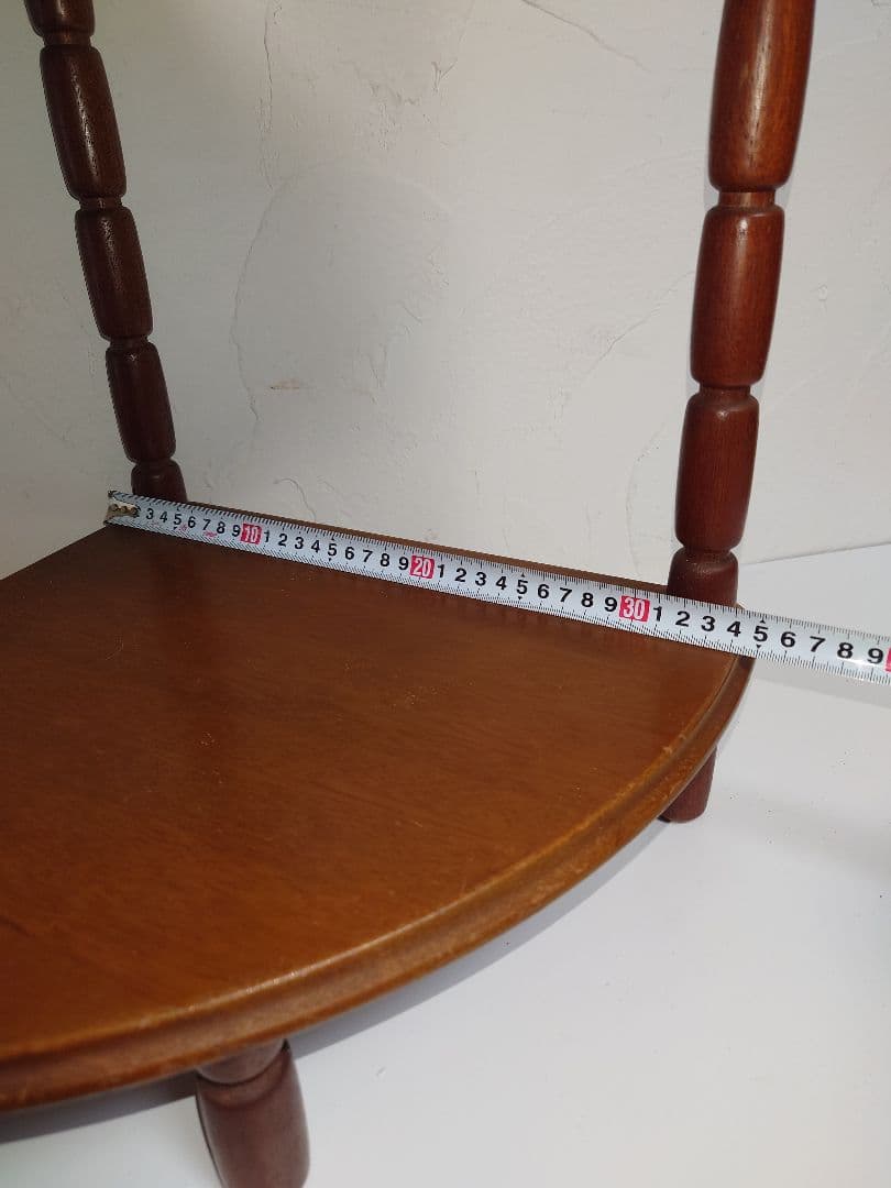 う*ぎ様 木製 マルニ 4段 コーナーラック MARUNI コーナー家具 棚 物