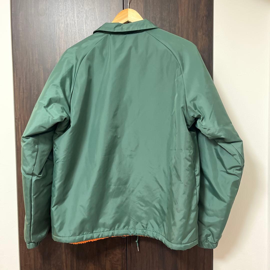 Brixton グリーン ナイロンコーチジャケット S