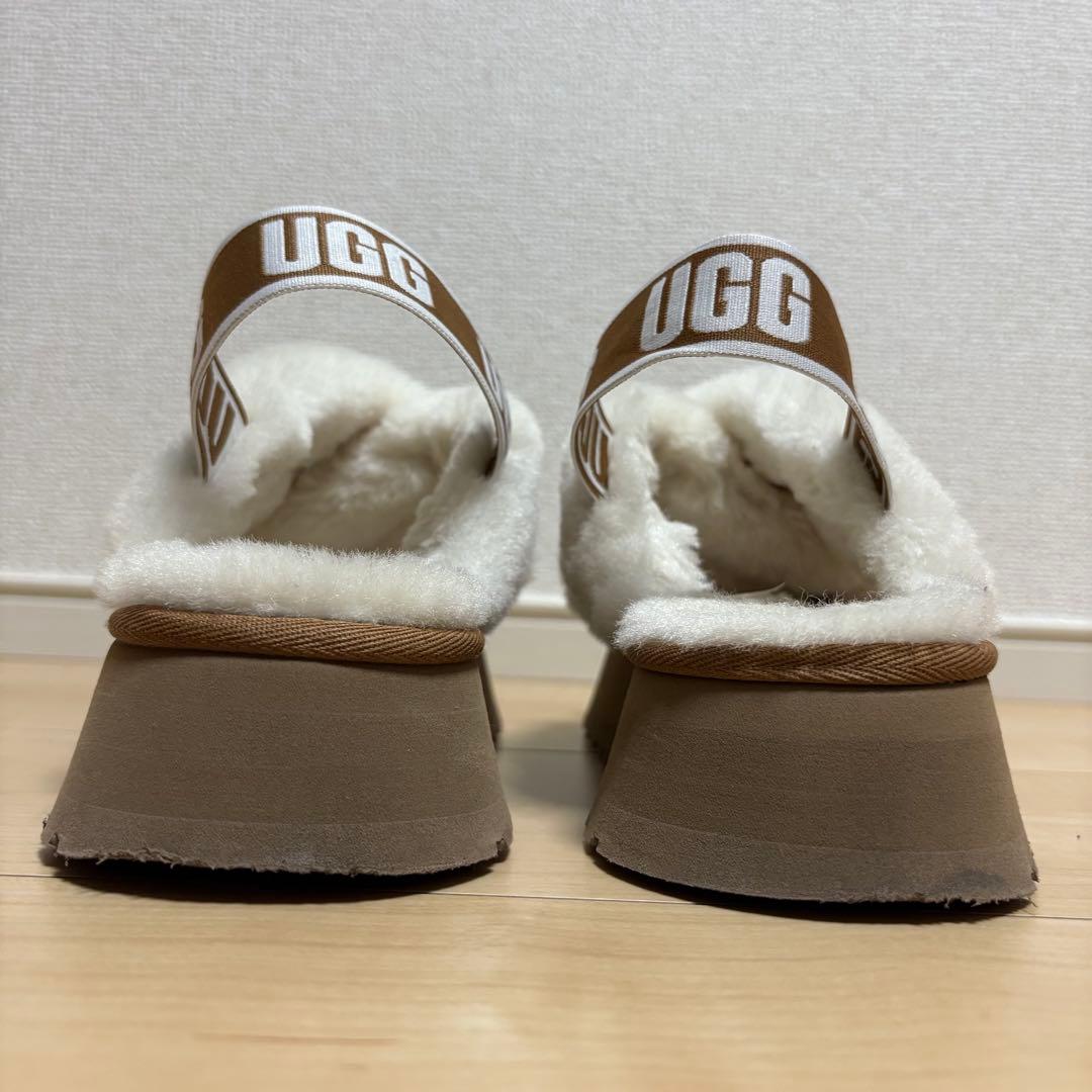【美品】UGG アグW DISCO CROSS SLIDE サンダル 23cm