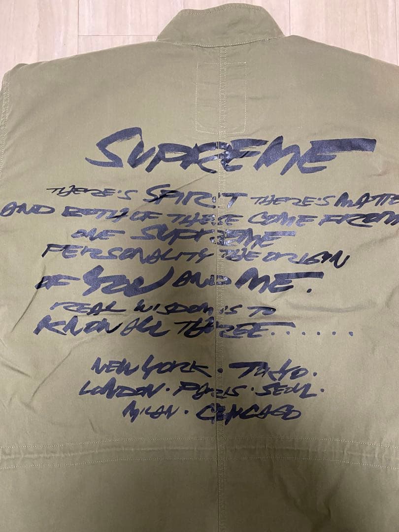 Supreme futura fishtail parka stussy モッズ