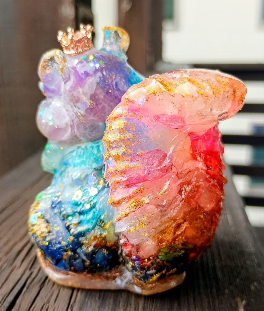 リス君型のHEALING✧オルゴナイト♥Milkyさま♥おまとめ♥専用です