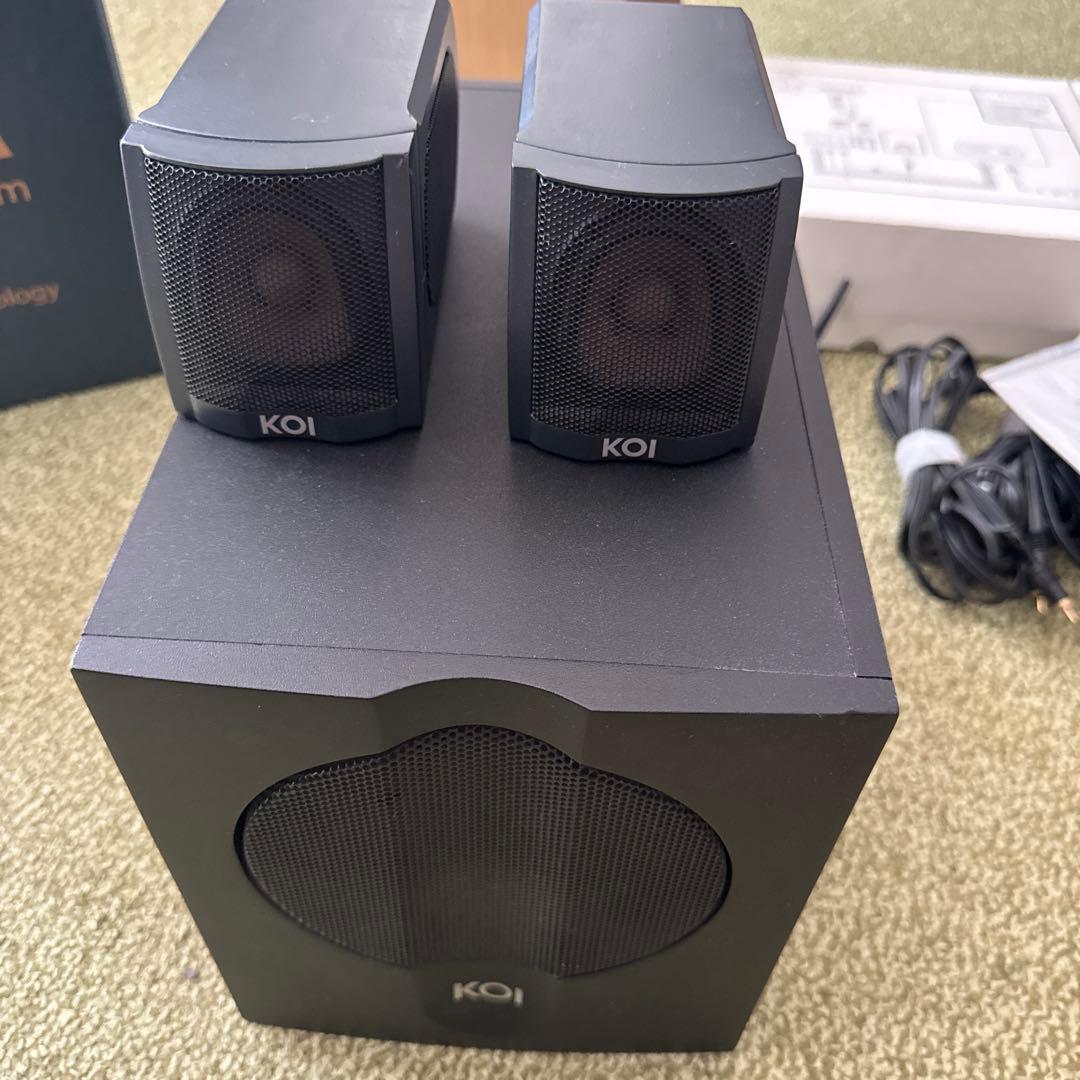 KOI TIGER パワードスピーカーシステム　　　　　　　　付属品全揃　箱有