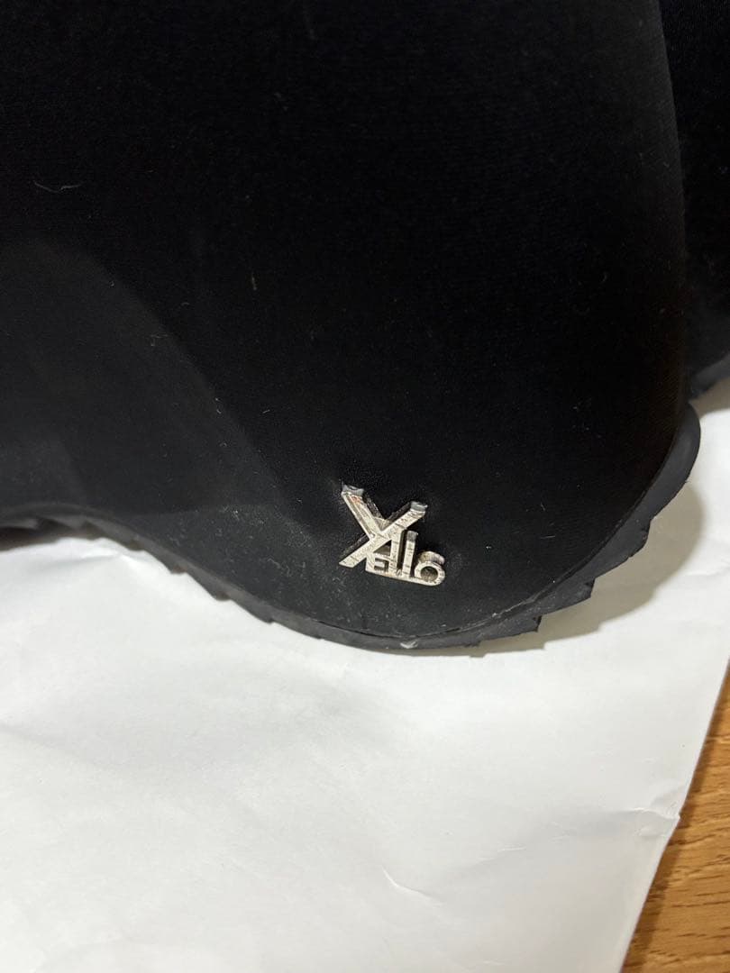 TOKYO BLACK PLATFORM SHORT BOOTS サイズS