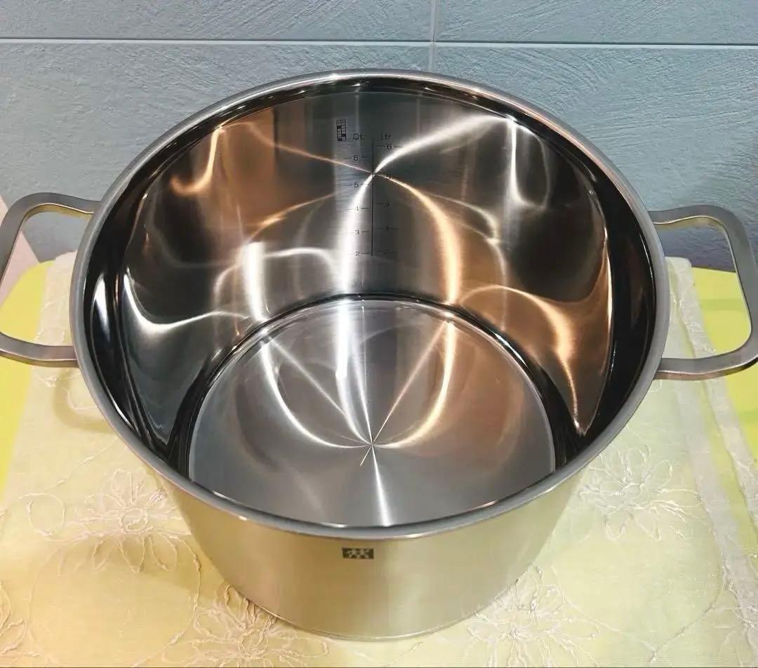 ★40%オフ・送料込♡新品♥️ZWILLING ステンレススチール24cm★蓋付