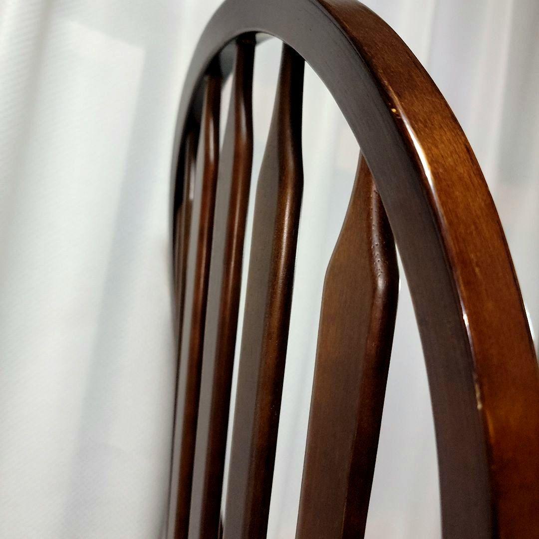 【即決】360°回転ヴィンテージ高級ダイニングチェア　マレーシア 安定ok！！