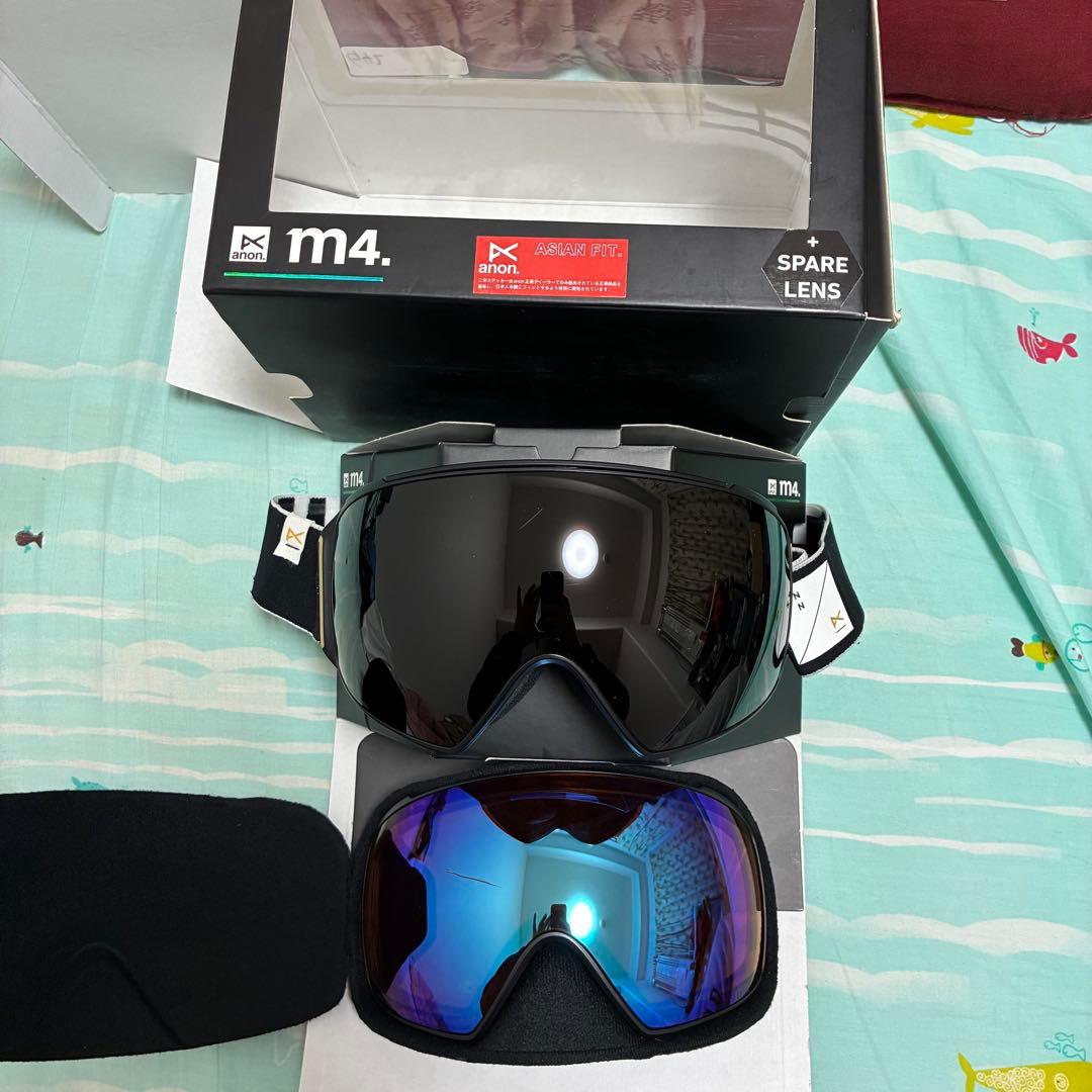 Burton ANON M4 ゴーグル Asia fit 球面レンズ