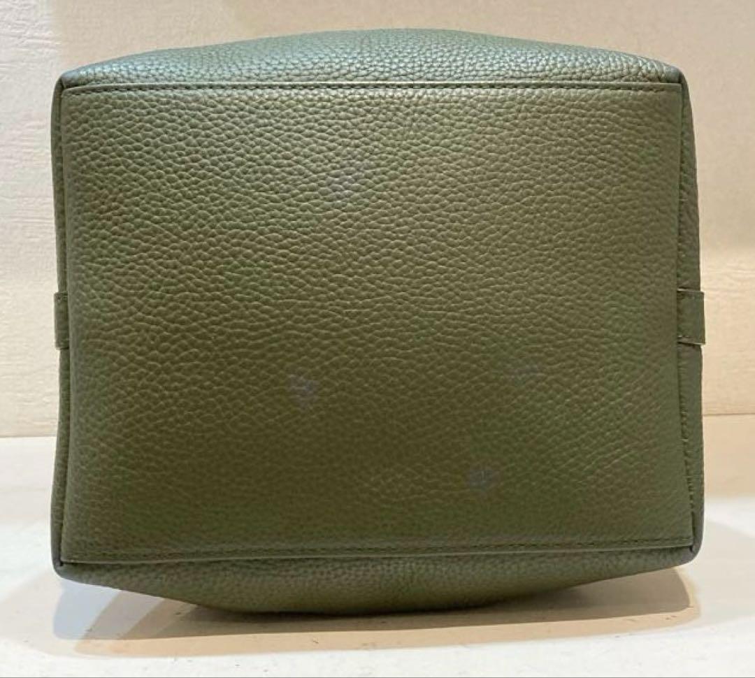 【美品】VASIC BOND ハンドバッグ　ショルダーバッグ　グリーン