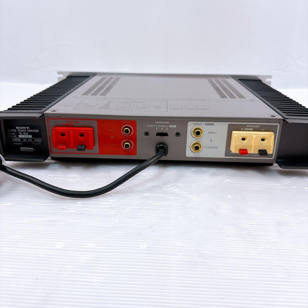【美品】SONY ソニー TA-N86 プリアンプ ステレオパワーアンプ
