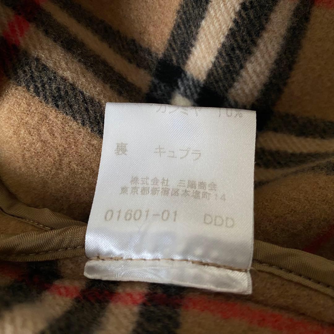 バーバリー ロンドン カシミヤ混 ウール ジャケット ノバチェック 13 大きい