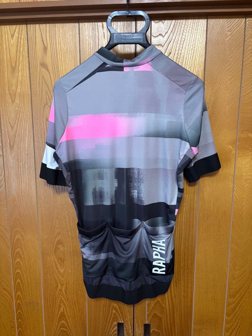 Rapha サイクルジャージ Lサイズ グレー/ピンク