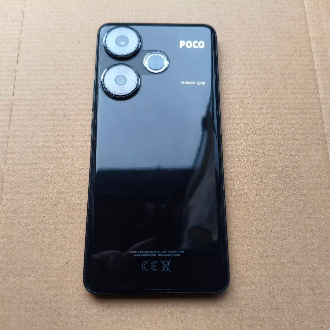 POCO F6 SIMフリー 8GB/256GB ブラック グローバル版