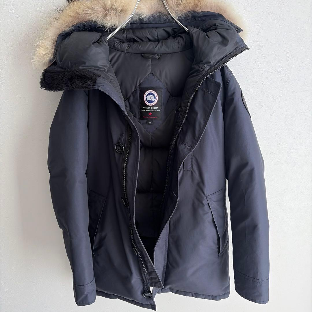 【希少✨最高級】カナダグース　ナイロンジャスパー　キングストン　ブラレ　S