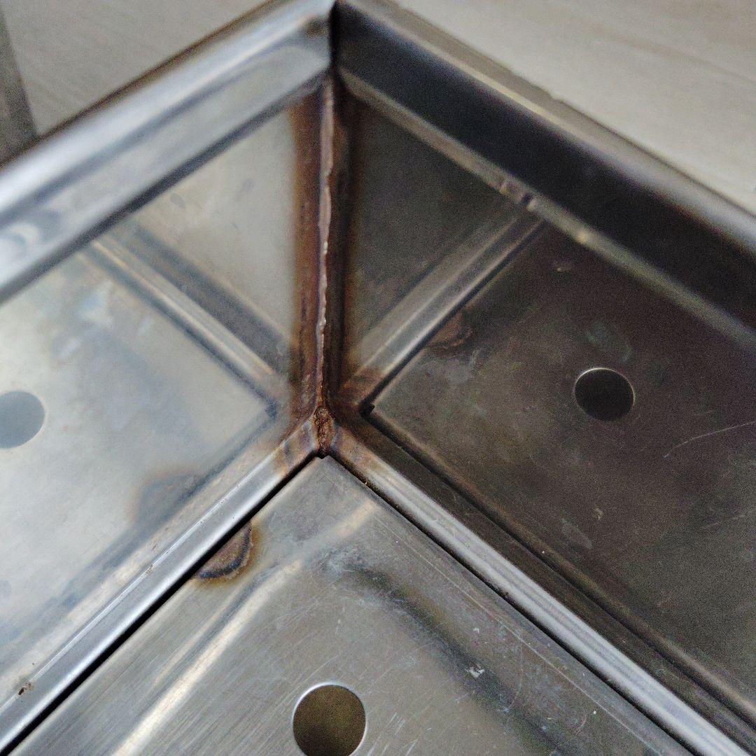 業務用ステンレス製3段 蒸し器 直火ガスコンロ対応 約33×33×44cm 三段