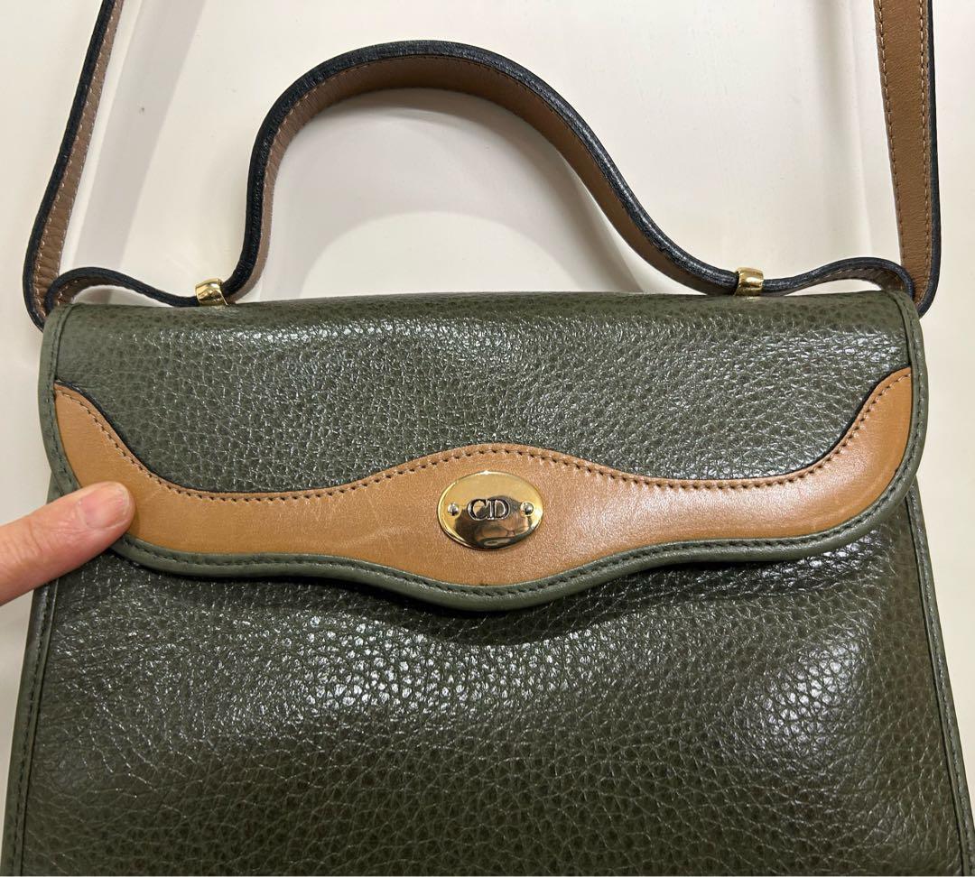 ✨本物✨クリスチャンディオール CDロゴ レザー ハンドバッグ ミニトートバッグ