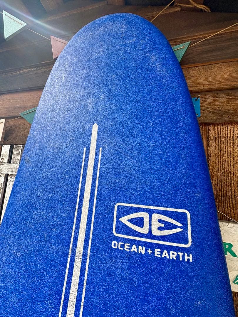 OCEAN＆EARTH オーシャン&アース　7.6ft ソフトボード　リーシュ付