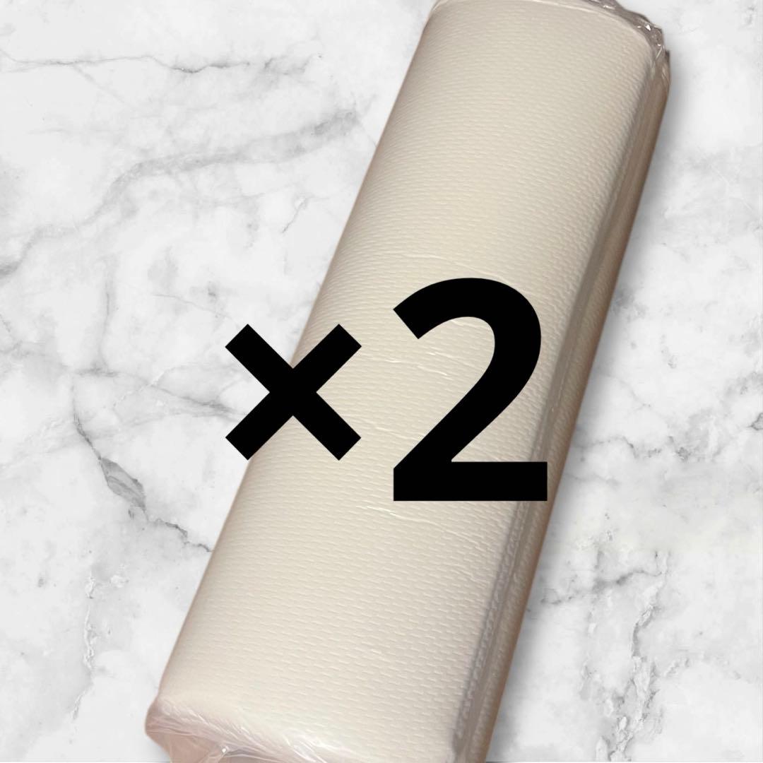 マットレス 180N高反発 ダブル 折り畳み ベットマット 敷布団 白 2個