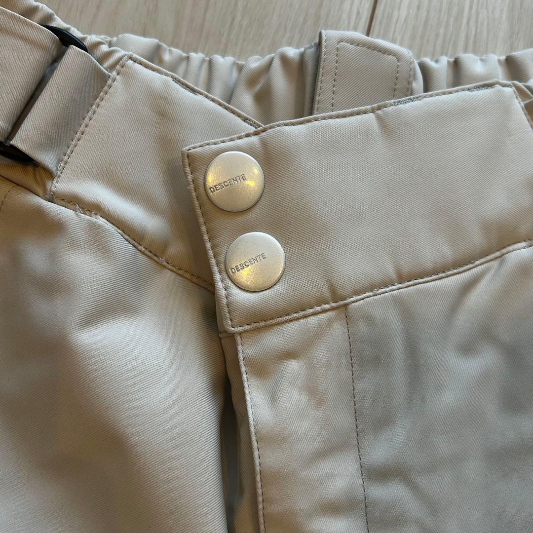 【美品】デサント HEAT NAVIレディース スキーパンツ L