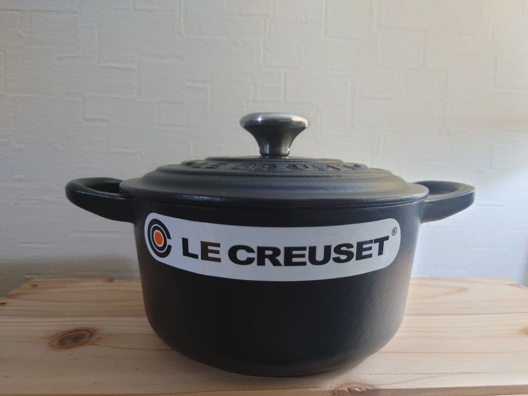 【もんめちゃん】ル・クルーゼ　ウインザーポット16 マットブラック