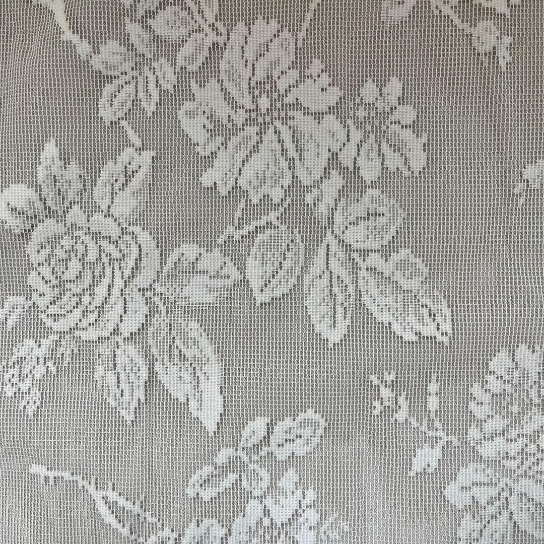 ローラアシュレイ　アンジェリカ　 オーダーカーテン　厚地&レース　2枚組セット