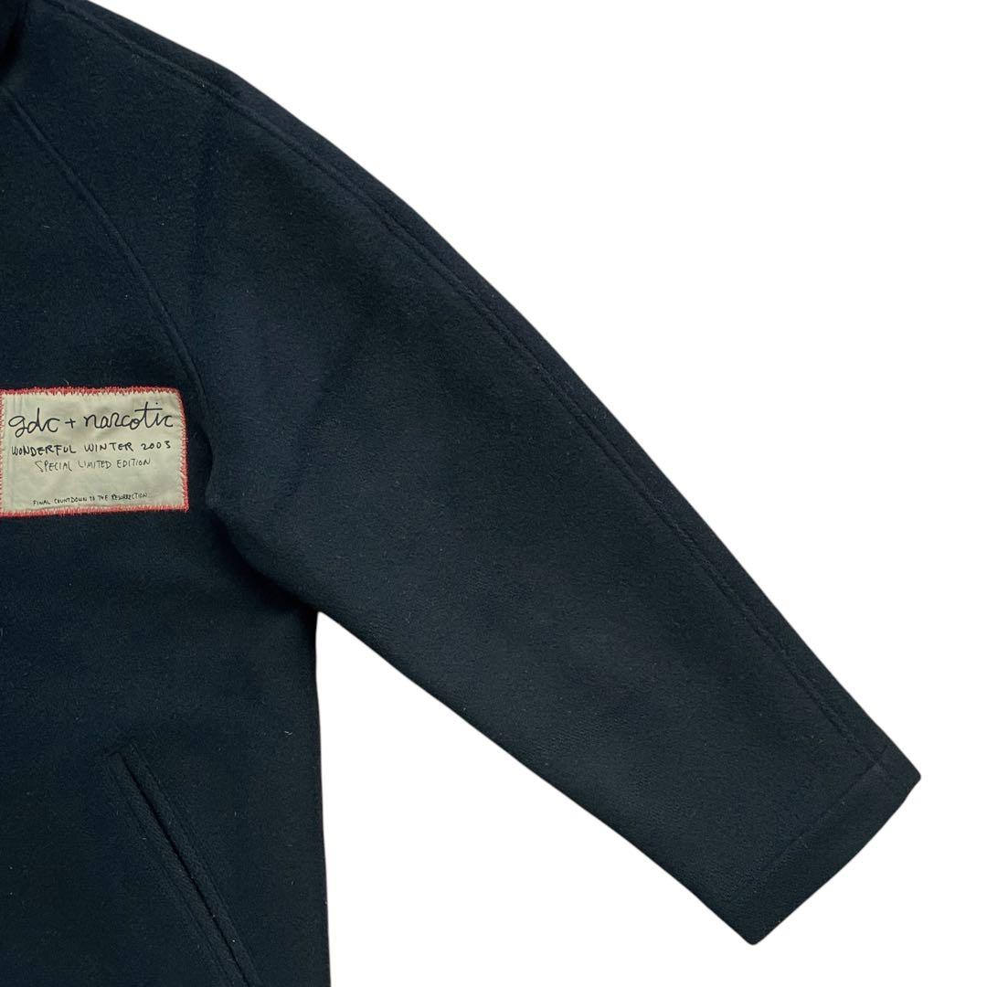 GDCジ-ディ-シ- 03s 日本製 ウール 中綿キルティング ダッフルコート