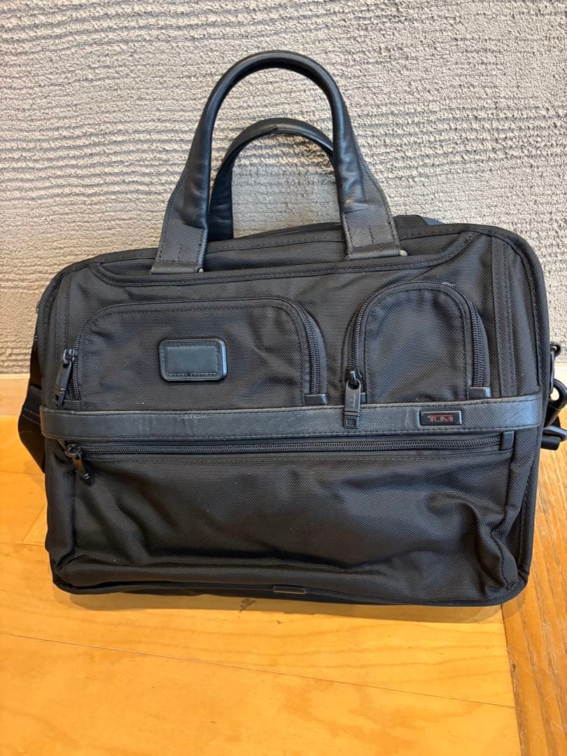 TUMI ブラック スリム•ブリーフ/ビジネスバッグ　3点セット