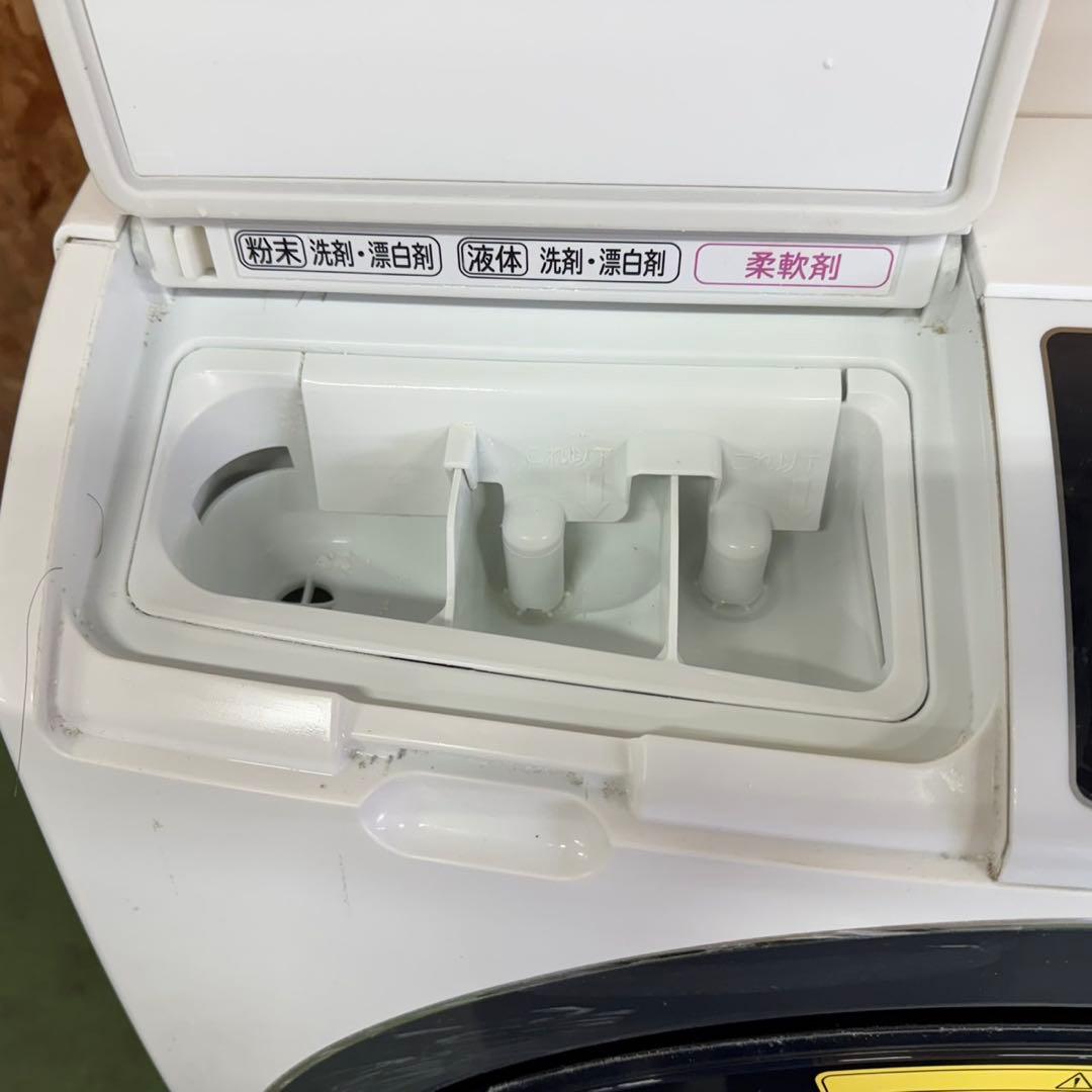 296 送料設置無料　日立　ドラム式洗濯機　10㌔　乾燥機能付き
