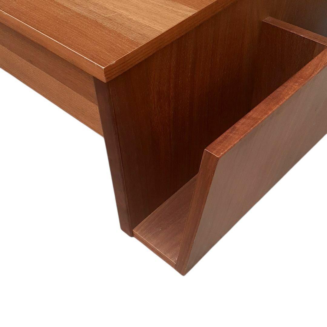 モリタインテリア TONO リビングテーブル デスク 引出 ウォールナット