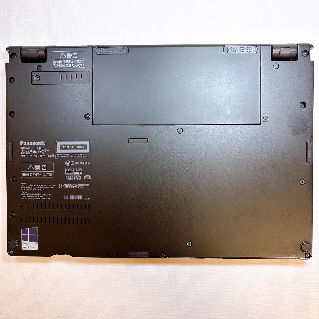 【ペン・DVD・LTE・タッチパネル全部入り】レッツノート CF-MX5_905