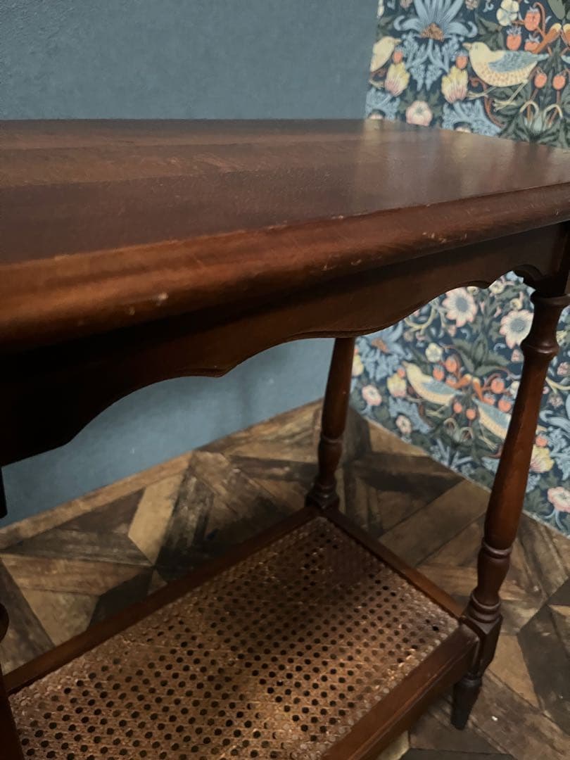 カリモク オールドカリモク サイドテーブル 花台 インテリア 昭和レトロ