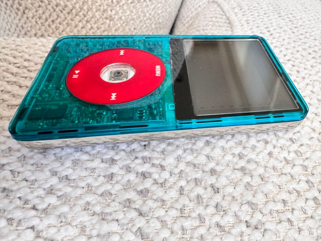 iPod classic 第5世代 カスタムブルー 30GB 新品電池