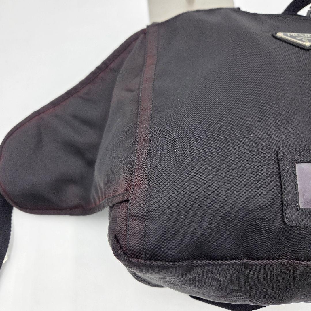 【希少】PRADA V156 3WAY ウエストバッグ リュック ナイロン 黒