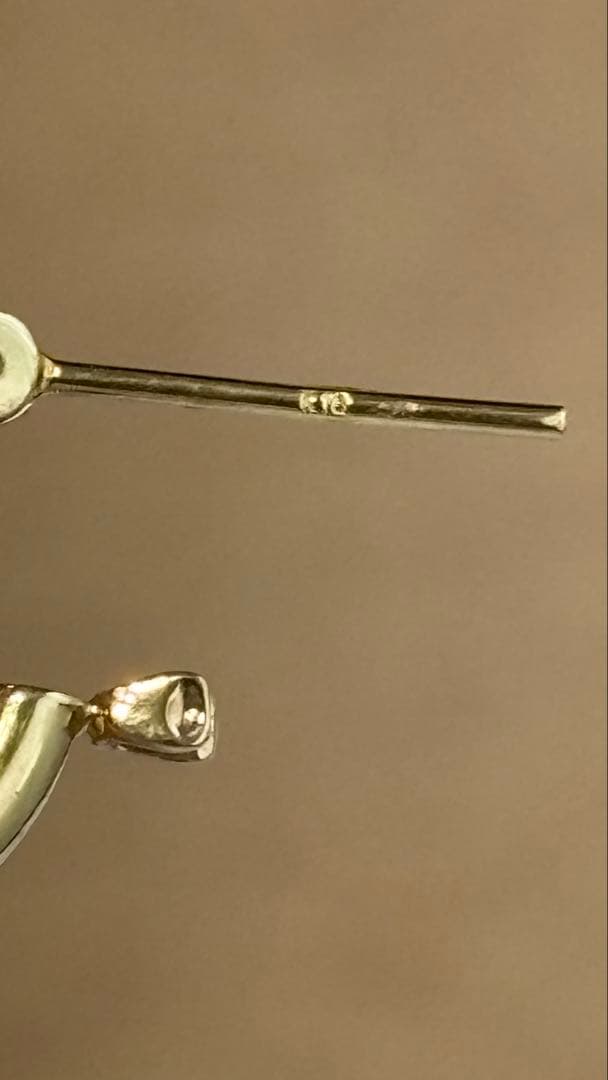 k18 ゴールド フープピアス