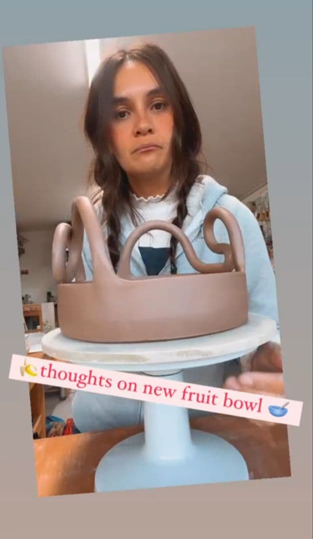 MILO MADE （ミロメイド）☆ユニークな陶器のオブジェ（フルーツボウル）