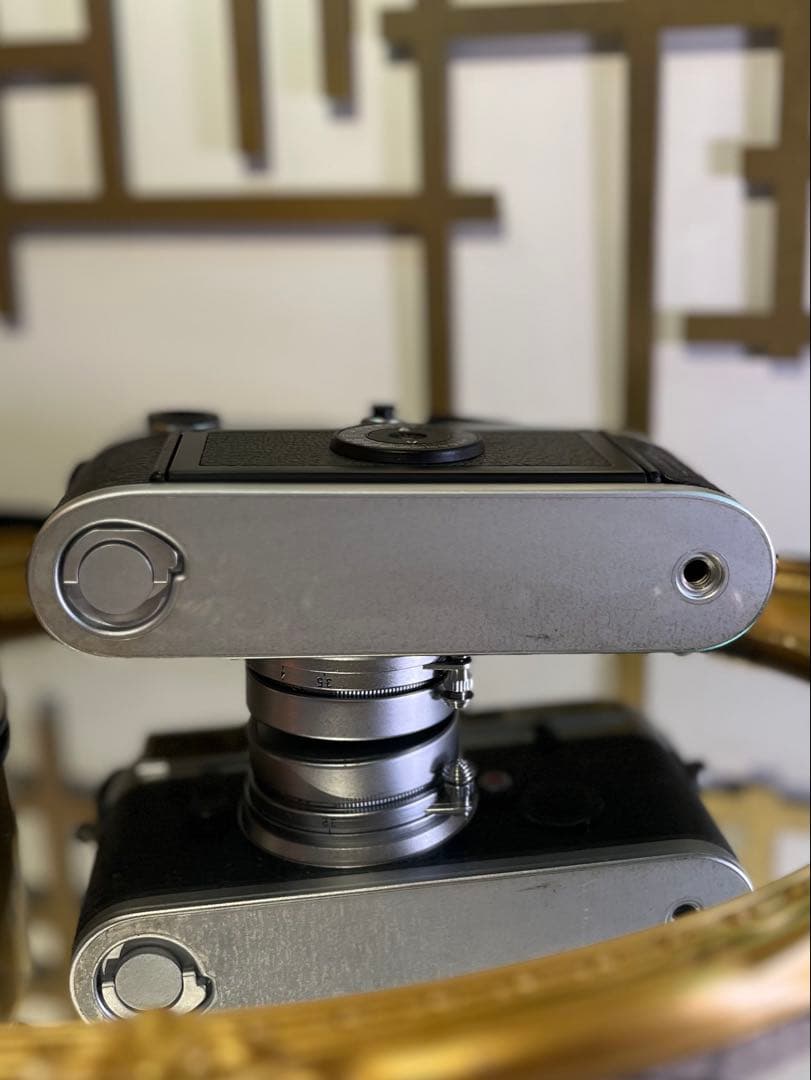 LEICA M6 フィルムカメラ Elmar 50mm f3.5整備品