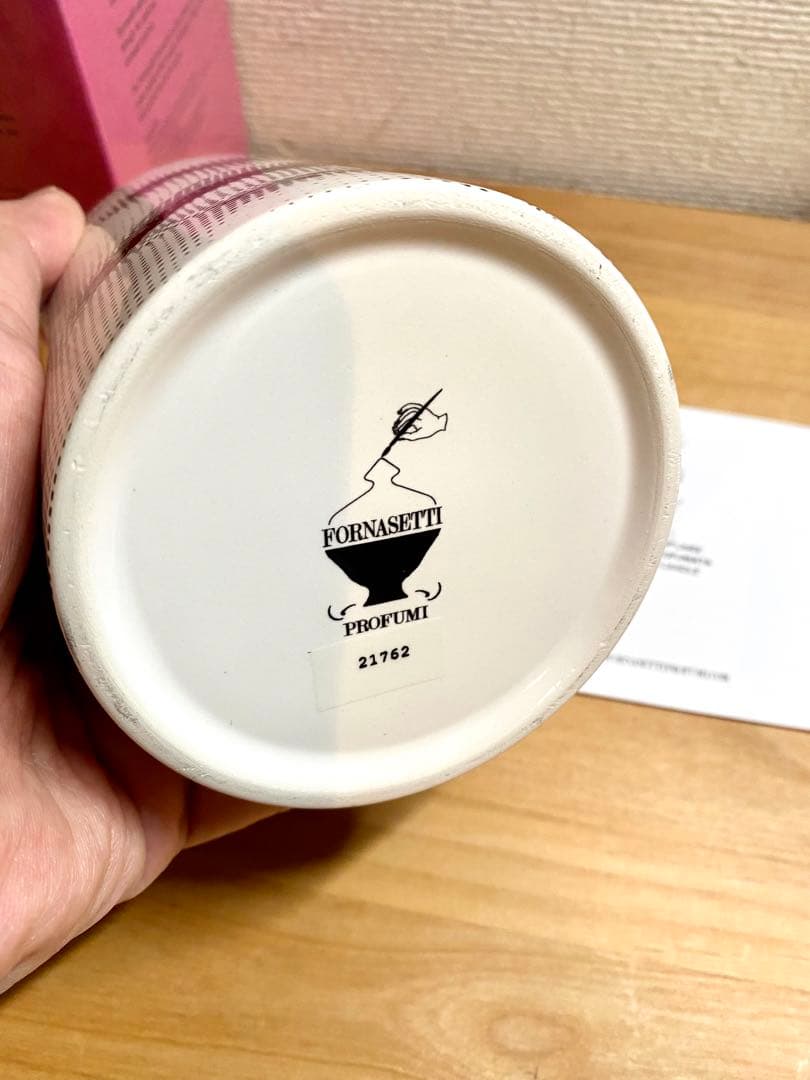 新品未開封イタリア製 フォルナセッティ センテッド アートキャンドル