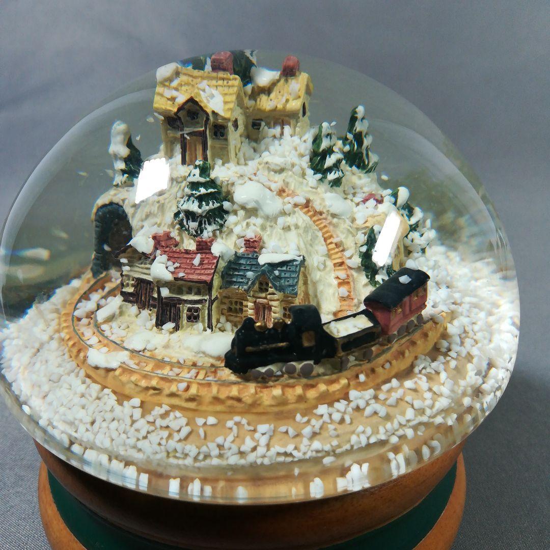 動作確認済　スノードーム　スノーグローブ　オルゴール