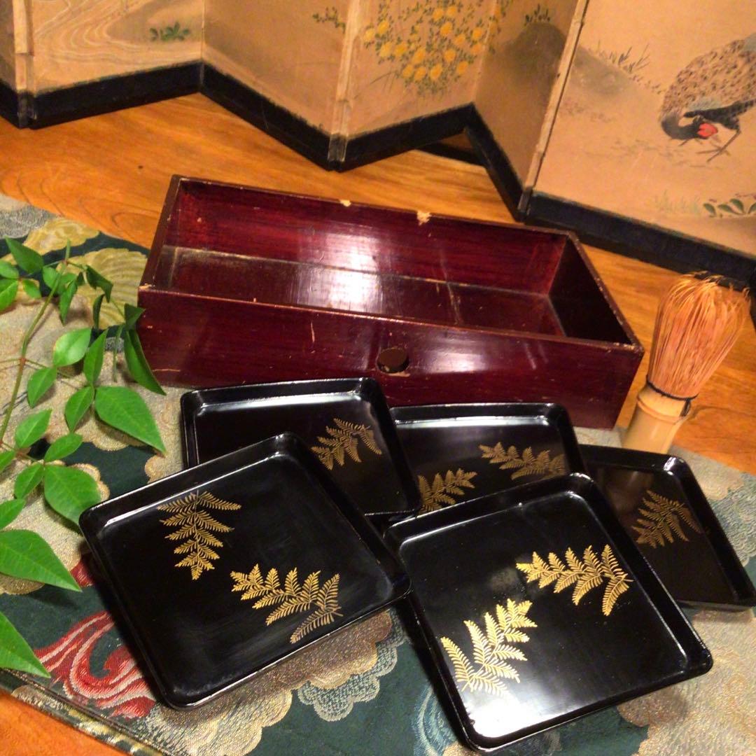 ❣️特別出品 輪島塗 肉合研出蒔絵　波に千鳥図 銀散し　野弁当 重箱