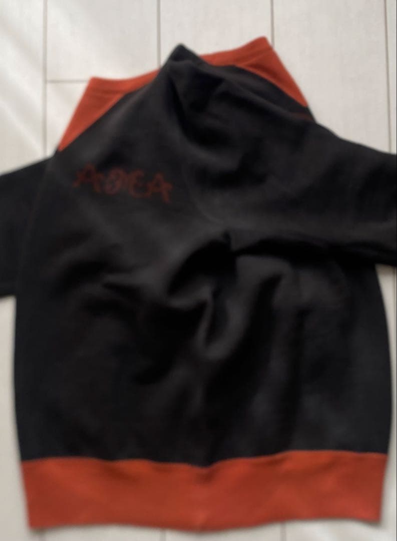 美品 deluxeware 両V フリーダムスリーブ ツートーン スウェット L