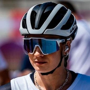 100％ Speedcraft ホワイト ブルー ワンハンドレッド サングラス