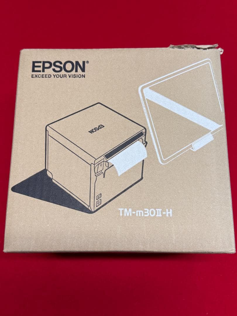 使用極少 EPSON TM-m30Ⅱ-H ブラック レシートプリンター ⑧