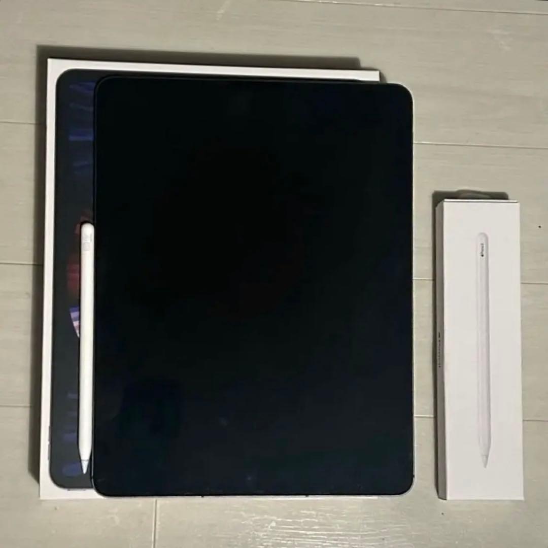 【美品】iPadPro 第5世代 12.9インチ 256GB Appleペンシル