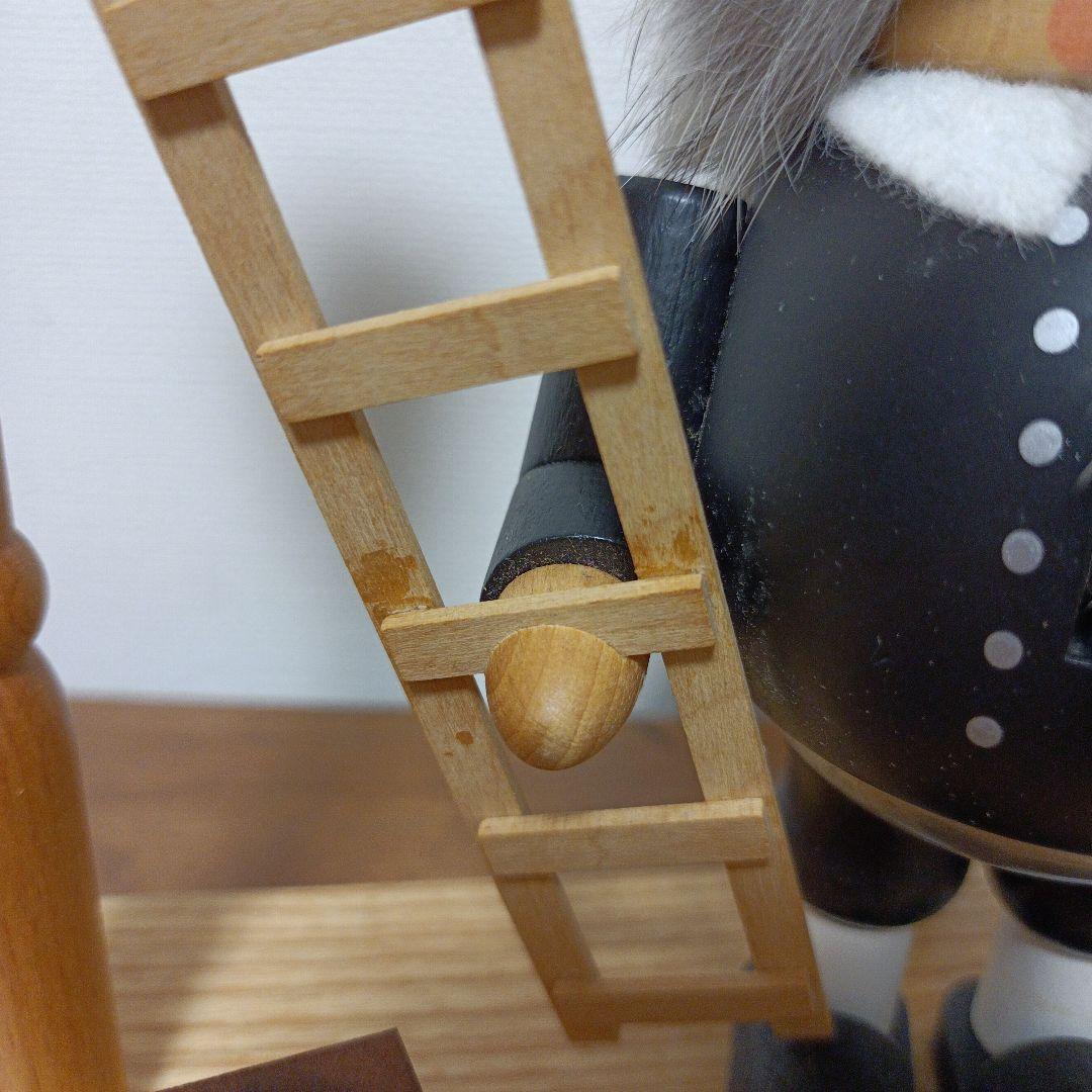 くるみ割り人形〈煙突掃除夫と街灯〉リヒャルトグレーザー ザイフェン ランプ付置物