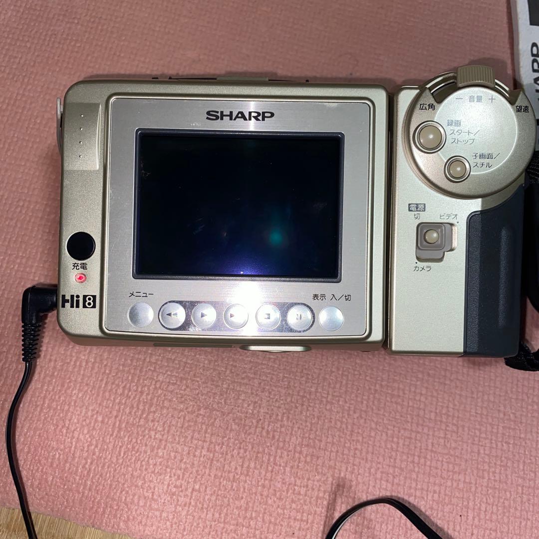 SHARP HI8ビデオカメラ VL-EH580